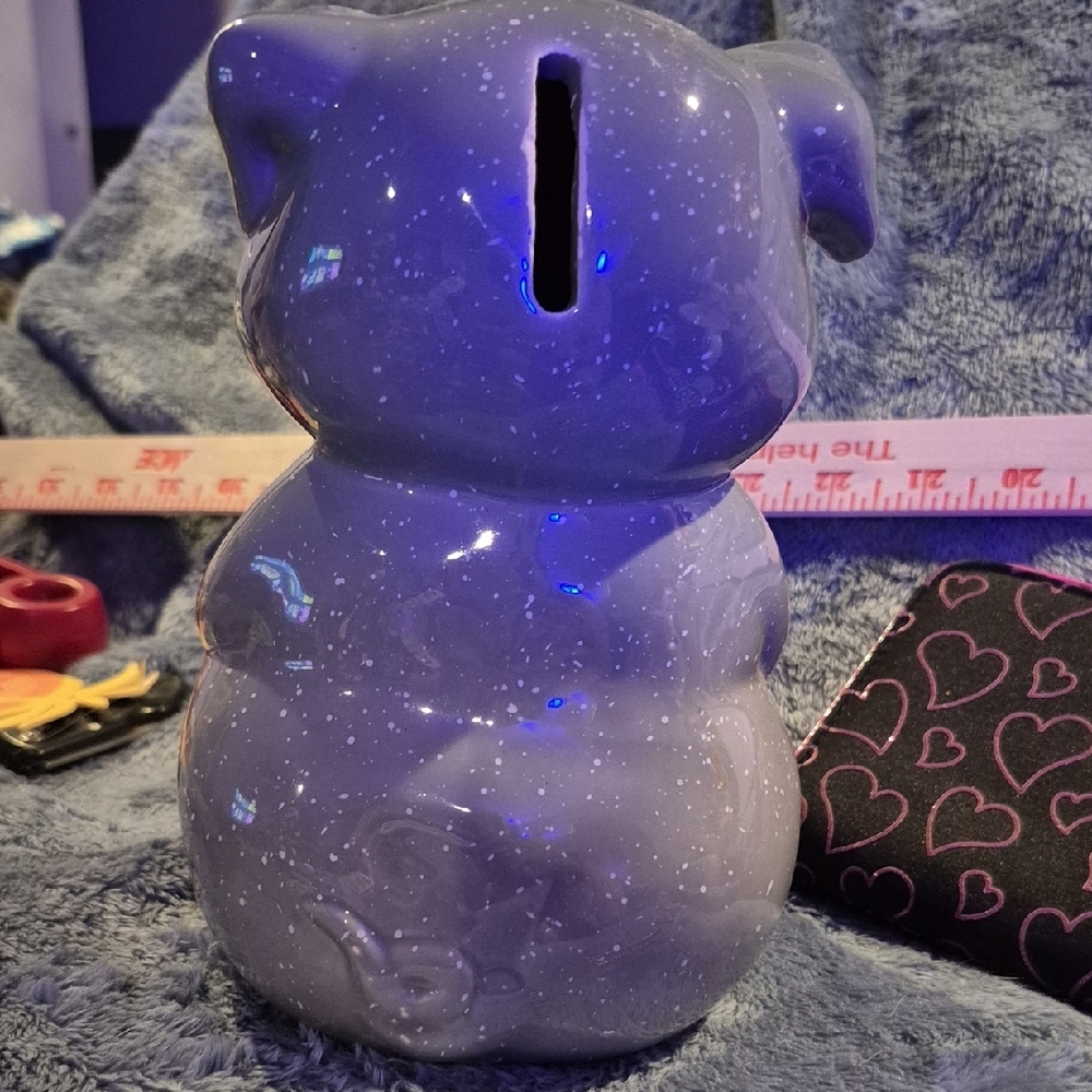 Gray "NEW CAR FUND" Piggy Bank - Picture 5 of 8